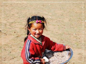 藏族女孩图片,藏族女孩的纯真与美丽